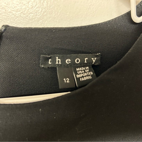 Theory long sleeve wool shift dress - Picture 4 of 4